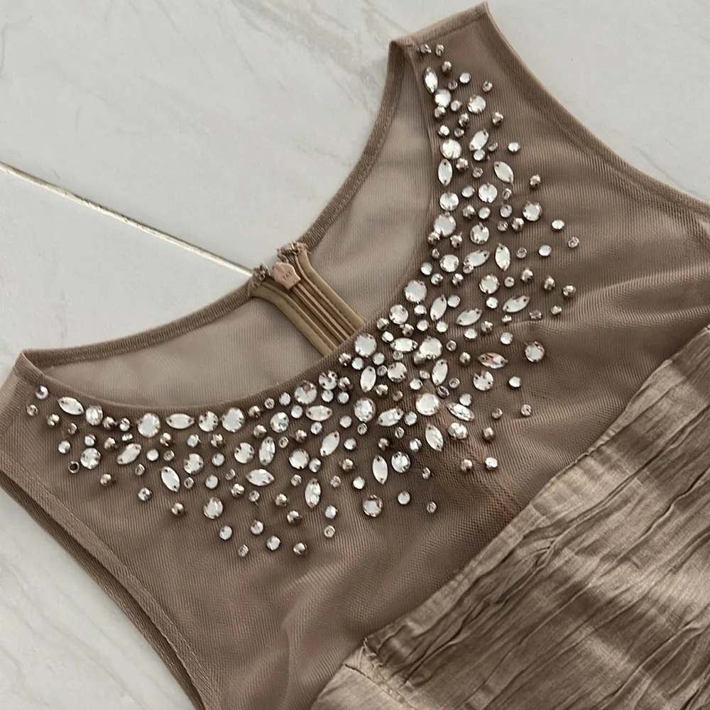 Eliza J womens Metallic Sheath Dress - Picture 3 of 8